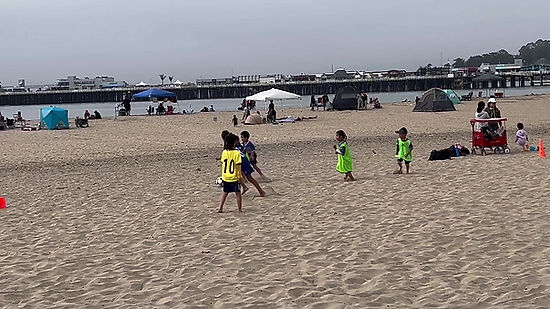 Beach Soccer with Ace Athletics Youth Soccer Academy